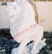 Lion statue