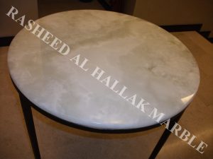 white onyx coffee tables