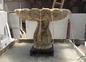 Green Onyx Marble Fountain- Dish DIA 80cm