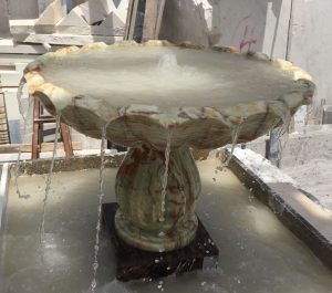 Green Onyx Marble Fountain- Dish DIA 80cm
