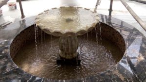 Green Onyx Marble Fountain- Dish DIA 80cm