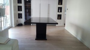 Black Marquina Marble Table