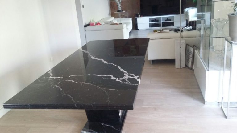 Black Marquina Marble Table