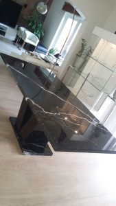 Black Marquina Marble Table