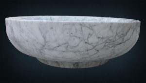 Statuario Carrara Marble Bowle/Fountain