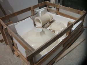 Beige Marble Fountain FOR ARMENIA VILLA