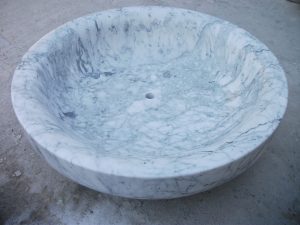 Statuario Carrara Marble Bowle/Fountain
