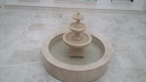 Marble Fountain- Crema Marfil