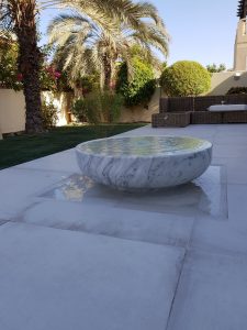 Statuario Carrara Marble Bowle/Fountain