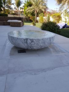 Statuario Carrara Marble Bowle/Fountain