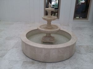 Marble Fountain- Crema Marfil