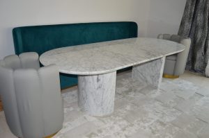 Statuario Carrara Marble Table