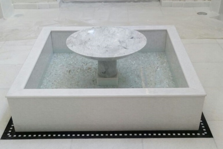 Carrara Marble Fountain