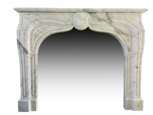 ARABESCATO Classico Marble Fireplace