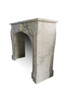 ARABESCATO Classico Marble Fireplace