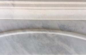 Martini White Marble Fire Place