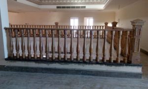 Yellow Sunset Marble Balustrades