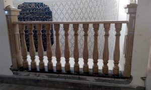 Yellow Sunset Marble Balustrades