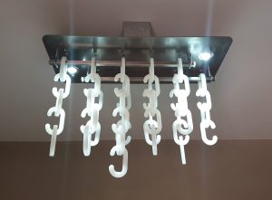 Marble Chain Chandelier