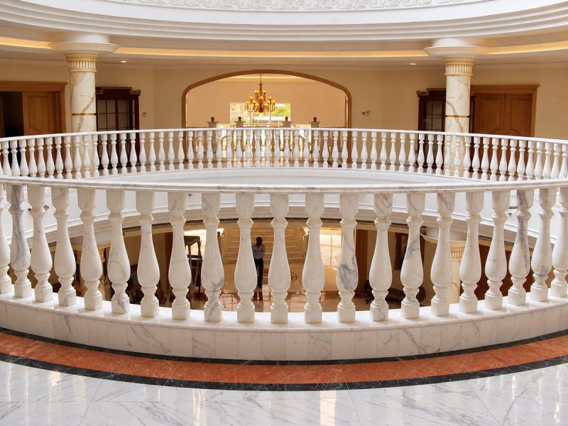 Luxurious-Marble-Atrium-Balustrade
